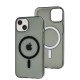 Чохол для iPhone 13 Clear color MagSafe black