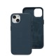 Чохол для iPhone 13 Leather classic Full MagSafe indigo blue