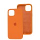 Чохол для iPhone 13 Silicone Full оранжевий / orange