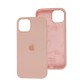 Чохол для iPhone 13 Silicone Full рожевий / pink sand