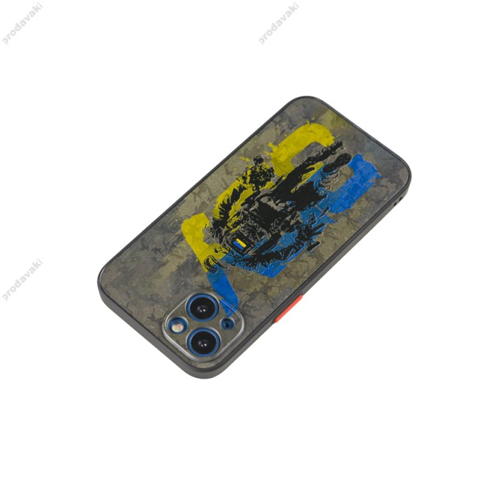 Чохол для iPhone 13 WAVE Ukraine Shadow Matte armed forces of ukraine