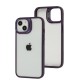 Чохол для Iphone 13 Extreme drops crystal glass purple