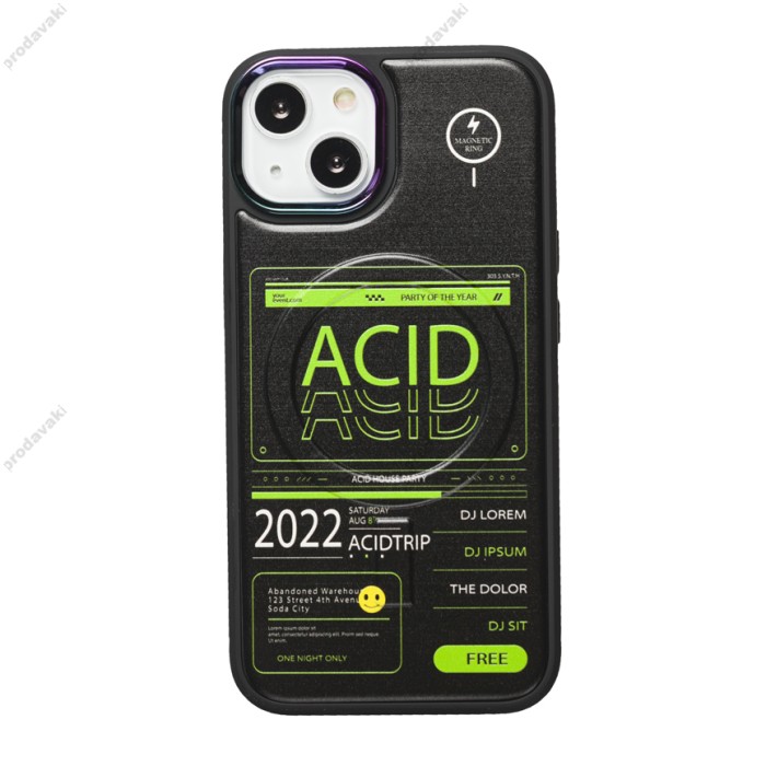 Чохол для iPhone 13 MagSafe Funny pictures acid