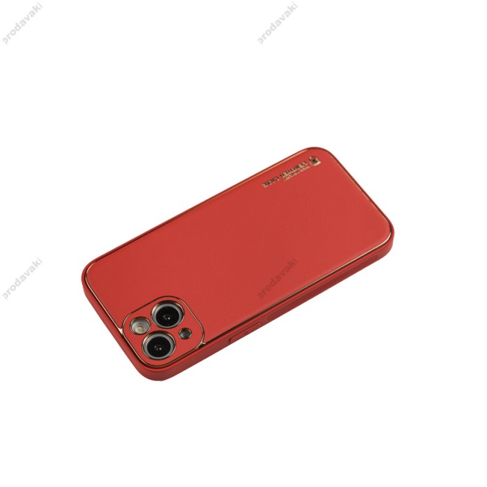 Чохол для iPhone 13 Leather Xshield red