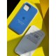 Чохол для iPhone 13 Silicone Full синій / midnight blue