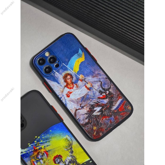 Чохол для iPhone 13 WAVE Ukraine Shadow Matte motherland