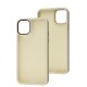 Чохол для iPhone 13 Metal Bezel бежевий