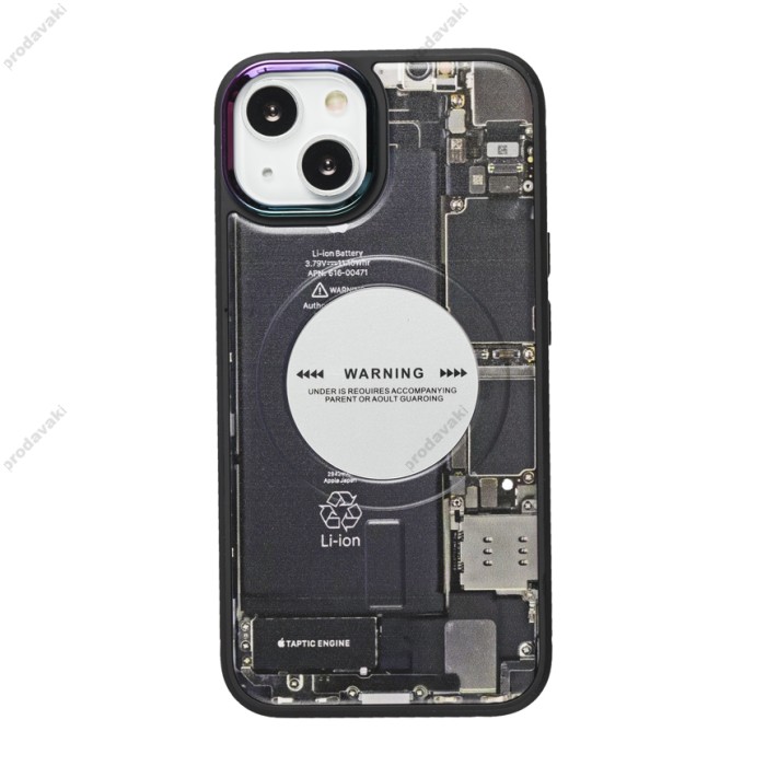 Чохол для iPhone 13 MagSafe Funny pictures phone heart