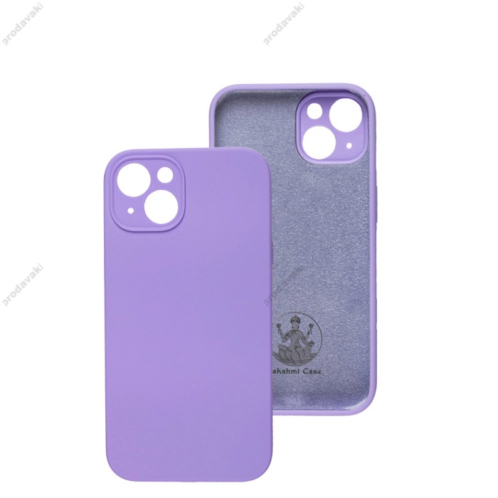 Чохол для iPhone 13 Lakshmi Square Full camera бузковий / dasheen