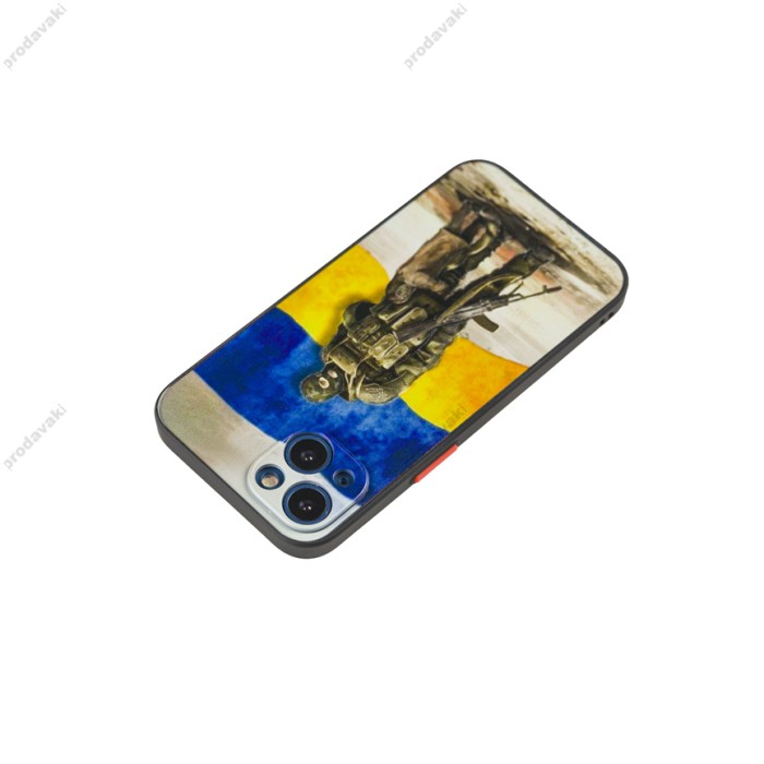 Чохол для iPhone 13 WAVE Ukraine Shadow Matte protector of children