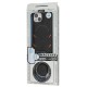 Чохол для iPhone 13 MagSafe eco-leather + MagSafe popSocket midnighte blue