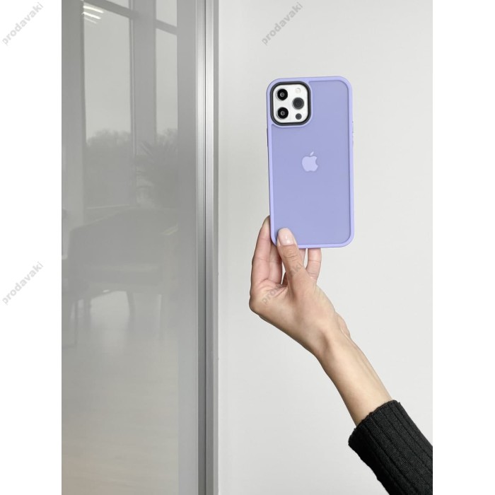 Чохол для iPhone 13 WAVE Matte Colorful dark blue