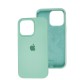 Чохол для iPhone 13 Pro Silicone Full бірюзовий / beryl