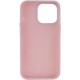 Чохол для iPhone 13 Pro Bonbon Metal style light pink