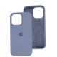 Чохол для iPhone 13 Pro Silicone Full сірий / lavender gray