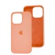 Чохол для iPhone 13 Pro Silicone Full оранжевий / grapefruit