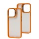 Чохол для Iphone 13 Pro Extreme drops crystal glass orange