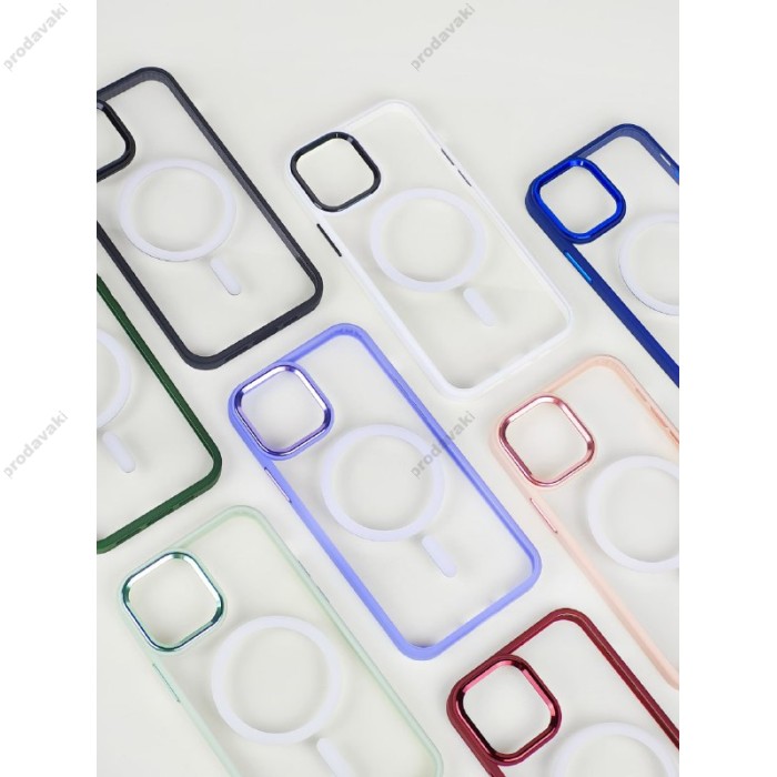 Чохол для iPhone 13 Pro Wave Magnetic pink sand