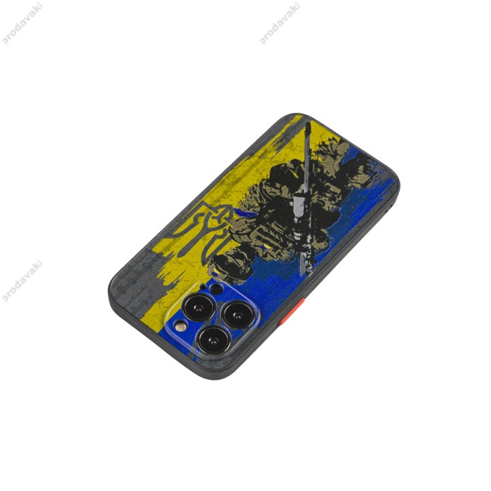 Чохол для iPhone 13 Pro WAVE Ukraine Shadow Matte courageous