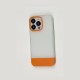 Чохол для iPhone 13 Pro Bichromatic matte/orange