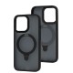Чохол для iPhone 13 Pro Max Matt Guard MagSafe Ring чорний