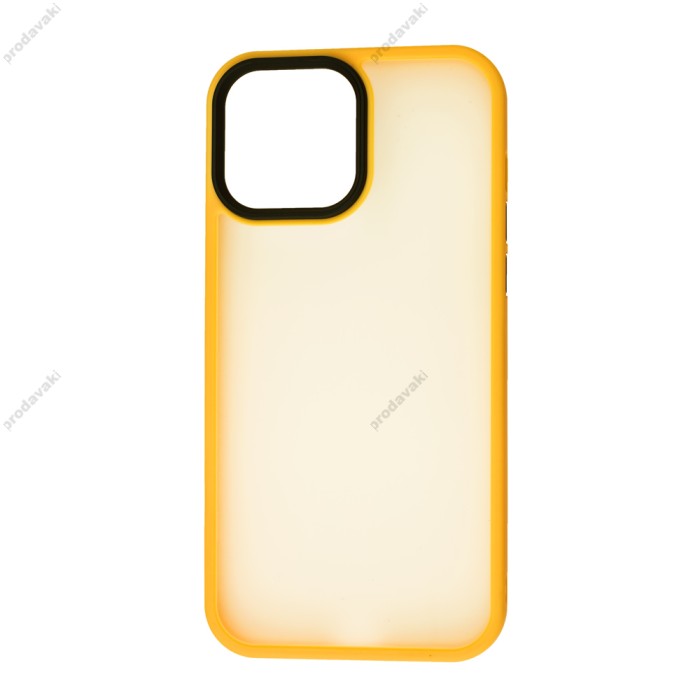 Чохол для iPhone 13 Pro Max Matte Colorfull бронзовий