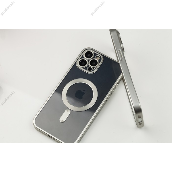Чохол для iPhone 13 Pro Max Acrylic Brilliant silver