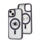 Чохол для iPhone 13 Pro Max Metal Bezel MagSafe сірий