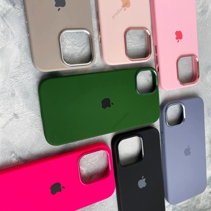 Чохол для iPhone 13 Pro Max Silicone case lilac