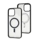 Чохол для iPhone 13 Pro Max Color MagSafe чорний