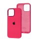 Чохол для iPhone 13 Pro Max New silicone case shiny pink
