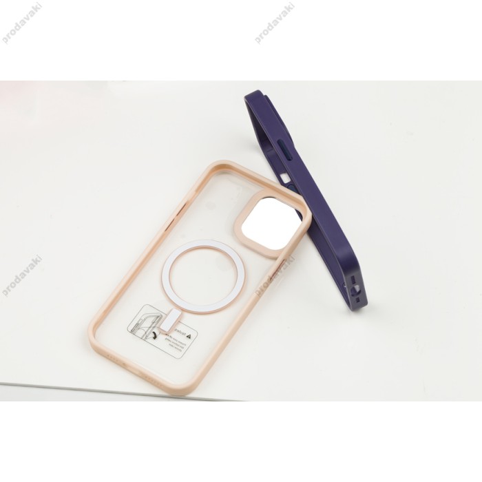 Чохол для iPhone 13 Pro Max WAVE Ardor MagSafe green