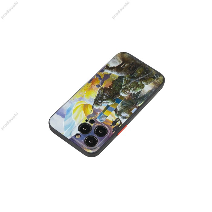 Чохол для iPhone 13 Pro WAVE Ukraine Shadow Matte defenders of ukraine