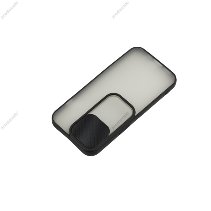 Чохол для iPhone 13 Pro LikGus Camshield camera protect чорний
