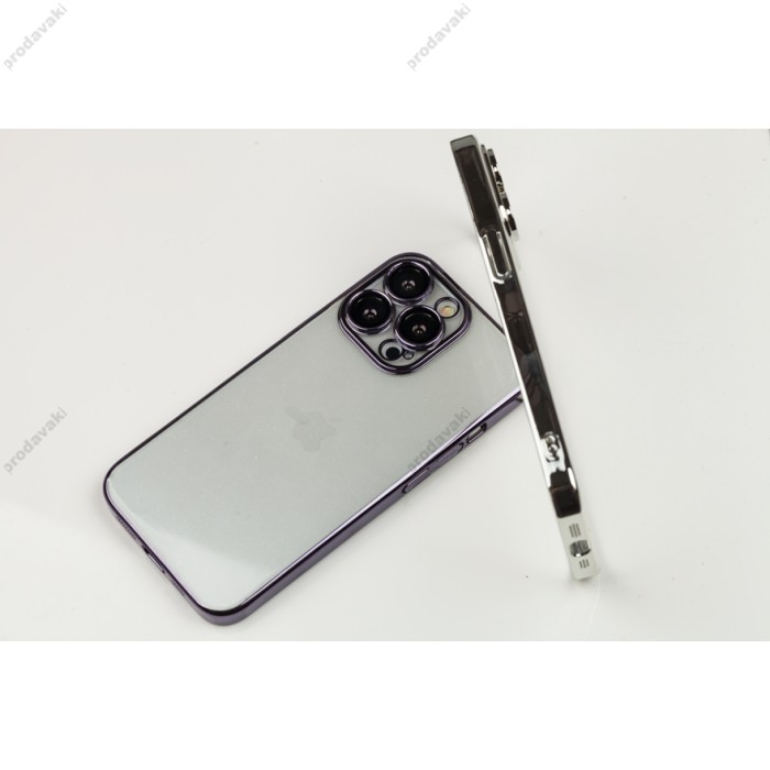 Чохол для iPhone 13 Pro Acrylic Brilliant silver