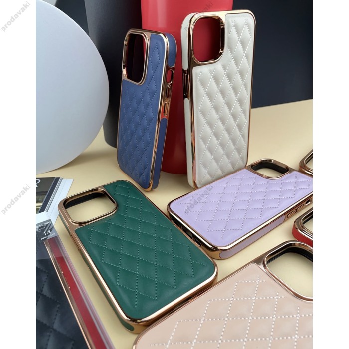 Чохол для iPhone 13 Puloka leather case brown