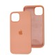 Чохол для iPhone 13 Silicone Full оранжевий / grapefruit