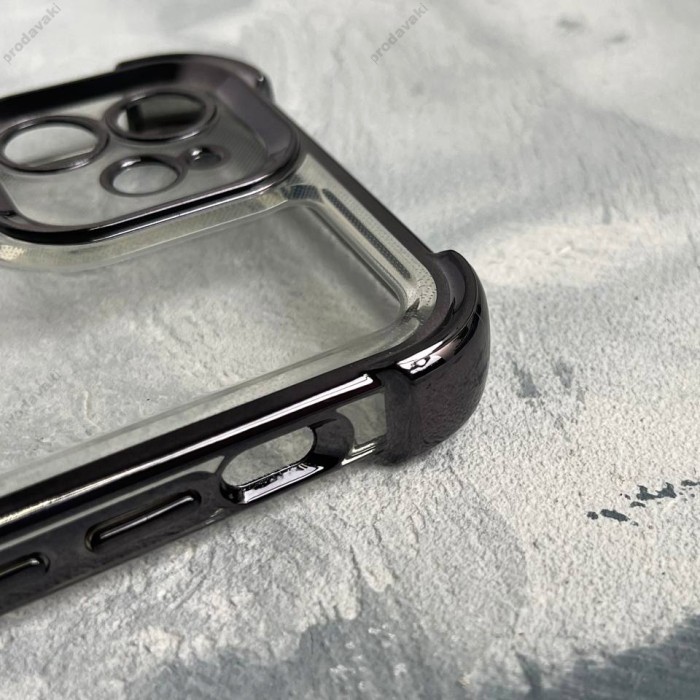 Чохол для iPhone 12 Armored color silver