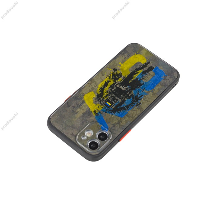 Чохол для iPhone 12 WAVE Ukraine Shadow Matte armed forces of ukraine