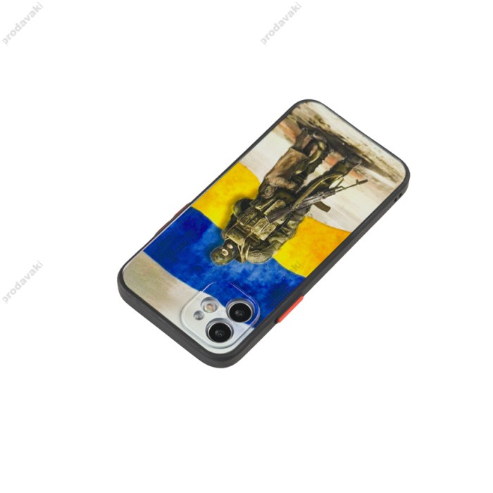 Чохол для iPhone 12 WAVE Ukraine Shadow Matte protector of children