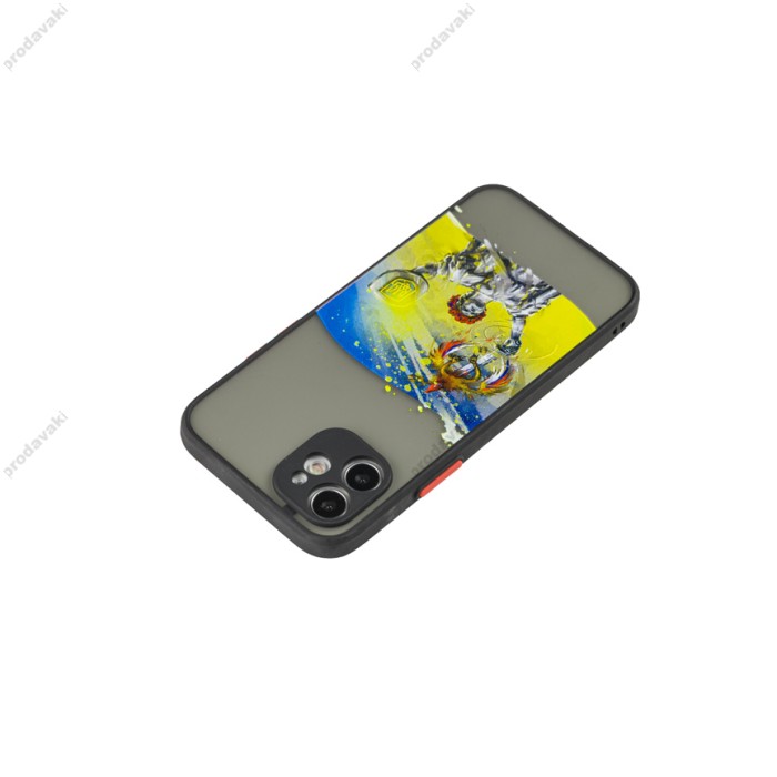 Чохол для iPhone 12 WAVE Ukraine Shadow Matte motherland
