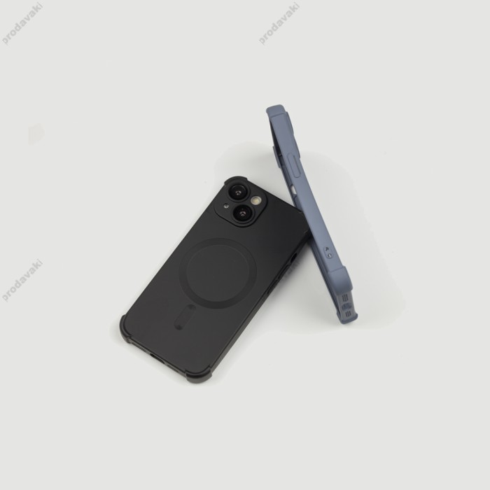 Чохол для iPhone 12 WAVE Silk Touch WXD MagSafe purple
