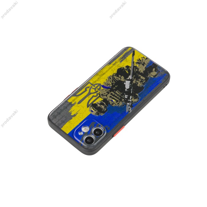 Чохол для iPhone 12 WAVE Ukraine Shadow Matte courageous