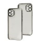 Чохол для iPhone 12 Acrylic Brilliant silver