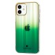 Чохол для iPhone 12 / 12 Pro Aurora classic glass зелений