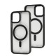 Чохол для iPhone 12/12 Pro Metal Bezel MagSafe чорний
