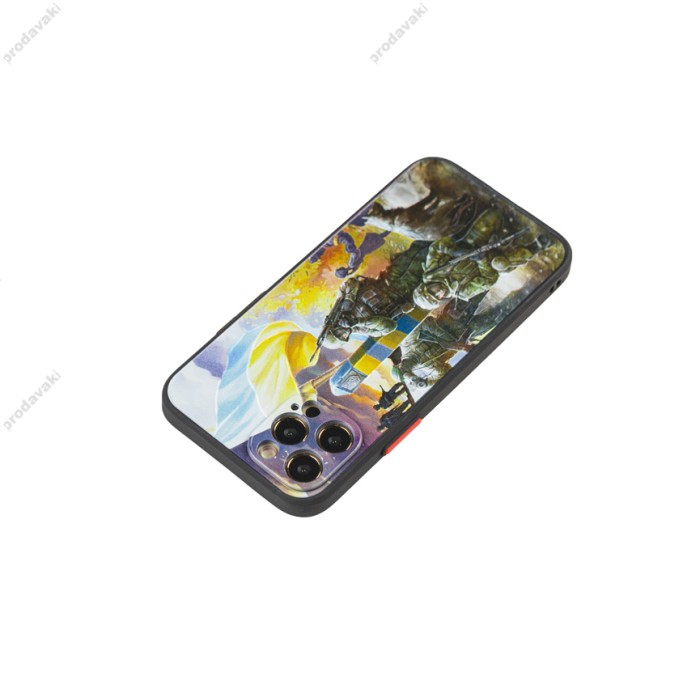 Чохол для iPhone 12 Pro WAVE Ukraine Shadow Matte defenders of ukraine