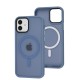 Чохол для iPhone 12 / 12 Pro WAVE Matte Insane MagSafe sierra blue