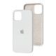 Чохол для iPhone 12 / 12 Pro Silicone Full білий