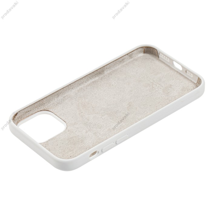 Чохол для iPhone 12 / 12 Pro Silicone Full білий